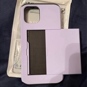 iPhone 12 Pro Max case w/card holder